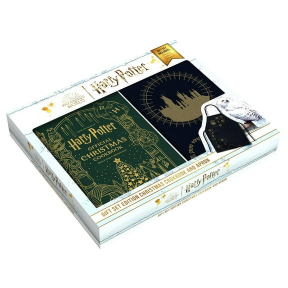 Harry Potter Harry Potter: Gift Set Edition Christmas Cookbook and Apron: Plus Exclusive Apron, (Paperback)