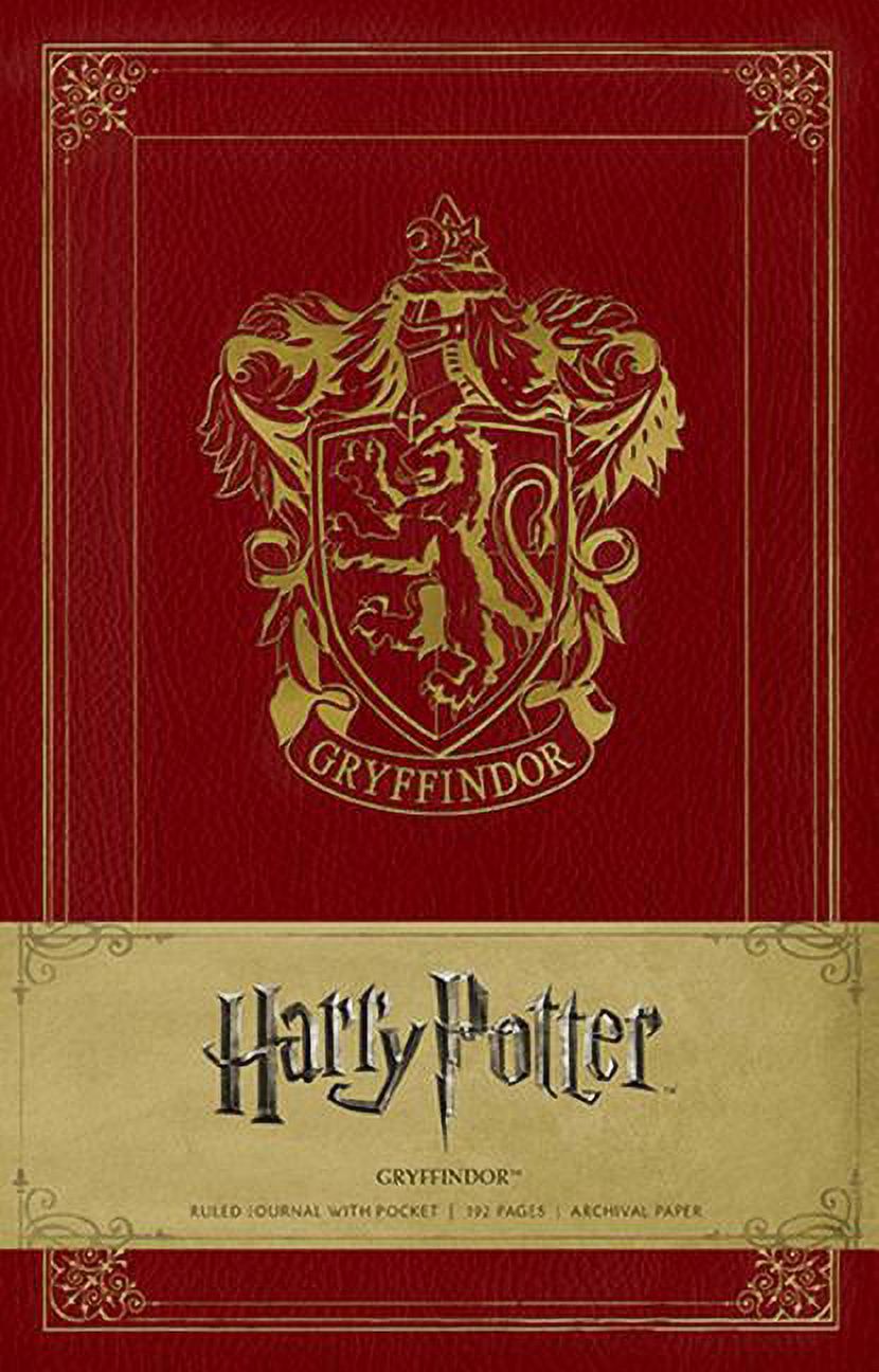 Harry Potter: Harry Potter Gryffindor Hardcover Ruled Journal (Hardcover)