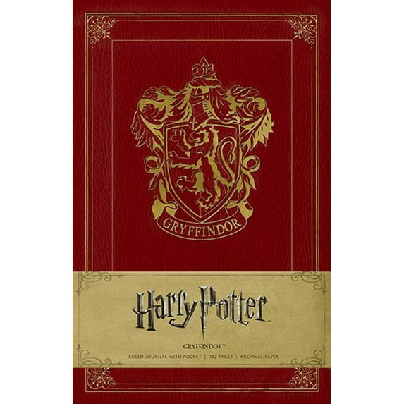 Harry Potter Harry Potter Gryffindor Hardcover Ruled Journal, (Hardcover)