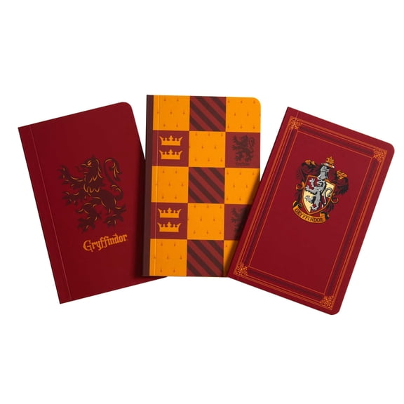 Harry Potter Harry Potter: Gryffindor Pocket Notebook Collection (Set of 3), (Paperback)