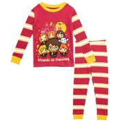 Harry Potter Harry Potter Hermione Hedwig Owl Big Girls Pajama Shirt and Pants Little Kid to Big Kid