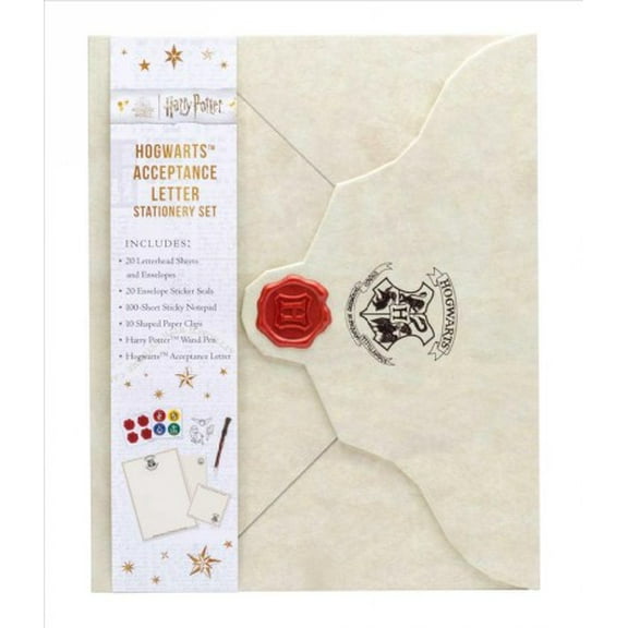 Pre-Owned Harry Potter: Harry Potter: Hogwarts Acceptance Letter Stationery Set (Other)