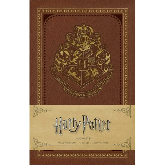 Harry Potter Harry Potter: Hogwarts Ruled Notebook, (Hardcover)