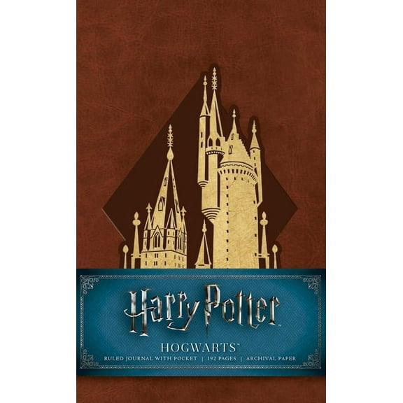 Harry Potter Harry Potter: Hogwarts Ruled Pocket Journal, (Hardcover)