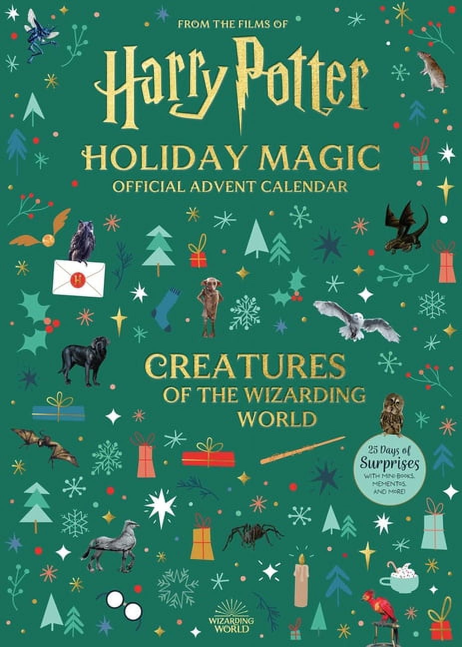 Harry Potter: Harry Potter Holiday Magic: Official Advent Calendar : Creatures of the Wizarding World (Hardcover)