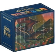 Harry Potter Paperback Box Set Books 1-7 Deluxe Edition with Stenciled Edges Hardcover