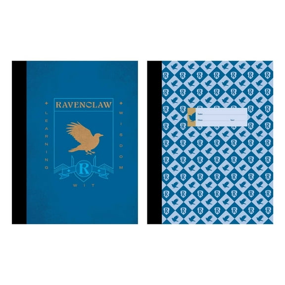Harry Potter Harry Potter: Ravenclaw Composition Notebook Set (Set of 2), (Paperback)