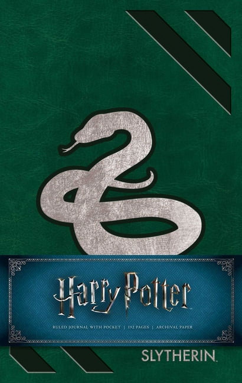 Harry Potter: Harry Potter: Slytherin Hardcover Ruled Journal (Hardcover)