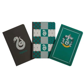 Harry Potter Harry Potter: Slytherin Pocket Notebook Collection (Set of 3), (Paperback)