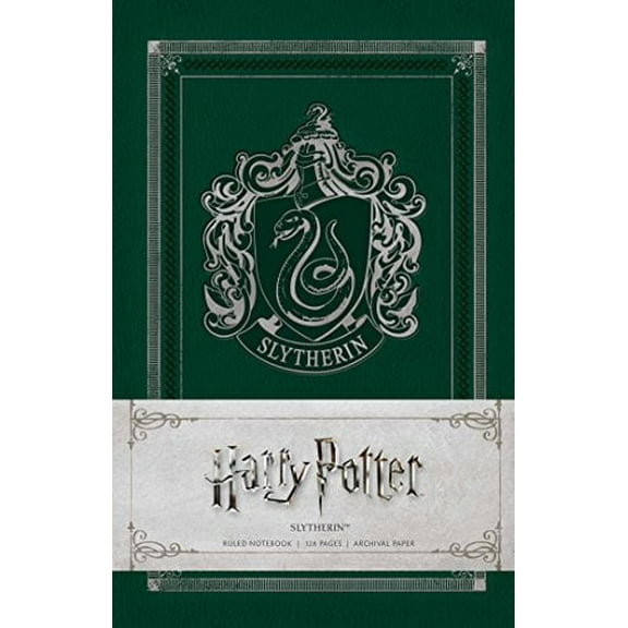 Harry Potter: Harry Potter: Slytherin Ruled Notebook (Paperback)