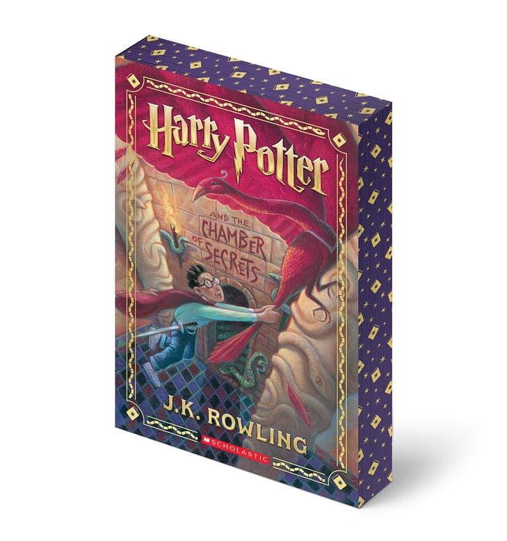 Harry Potter and the Chamber of Secrets (Stenciled Edges) (Harry Potter, Book 2) (Paperback)