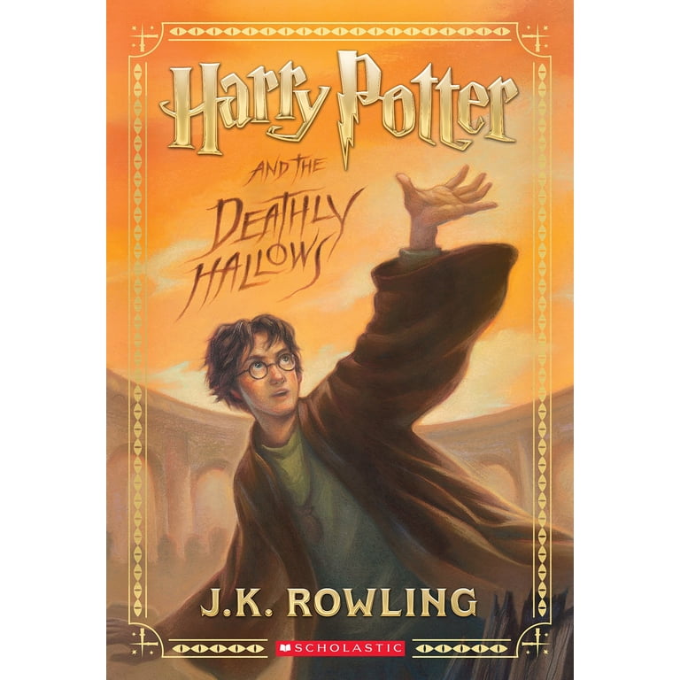 J. K. Rowling, Harry Potter Book, 7, Stenciled Edges (Paperback