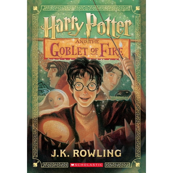 Harry Potter and the Goblet of Fire (Stenciled Edges) (Harry Potter, Book 4) (Paperback)
