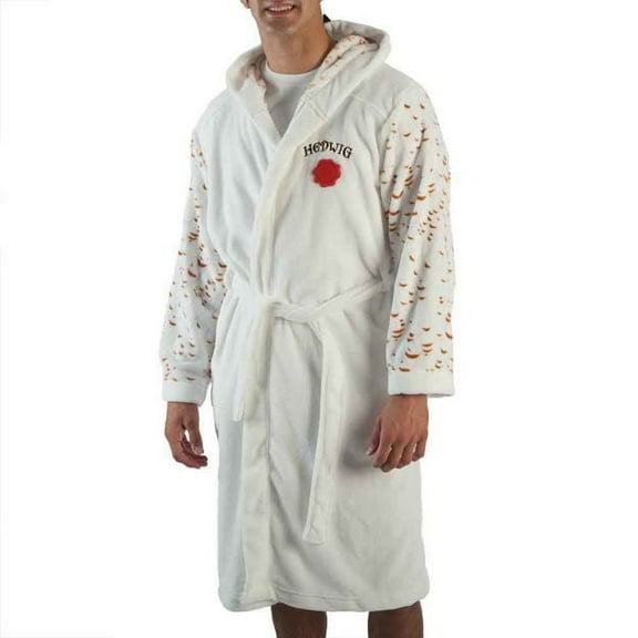 Harry Potter Hedwig Full Sleeve White Robe-Small/Medium
