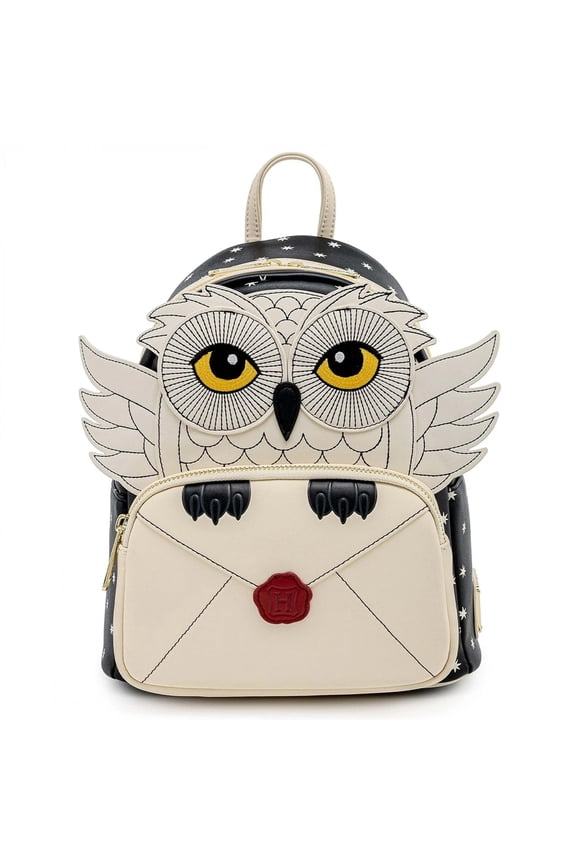 Loungefly Harry Potter Hedwig Howler Womens Double Strap Shoulder Bag Purse