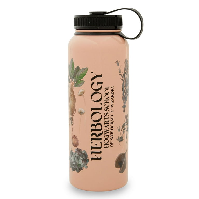 Harry Potter Herbology Floral Stainless Steel Water Bottle | Holds 42 Ounces