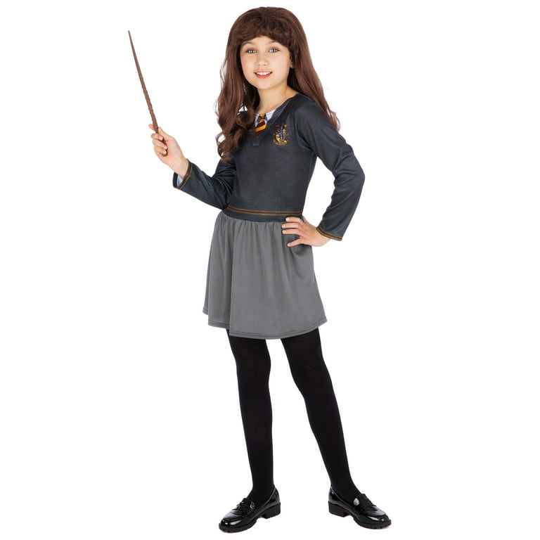 Harry Potter Hermione Fancy Dress Costume Black Sizes 6-12