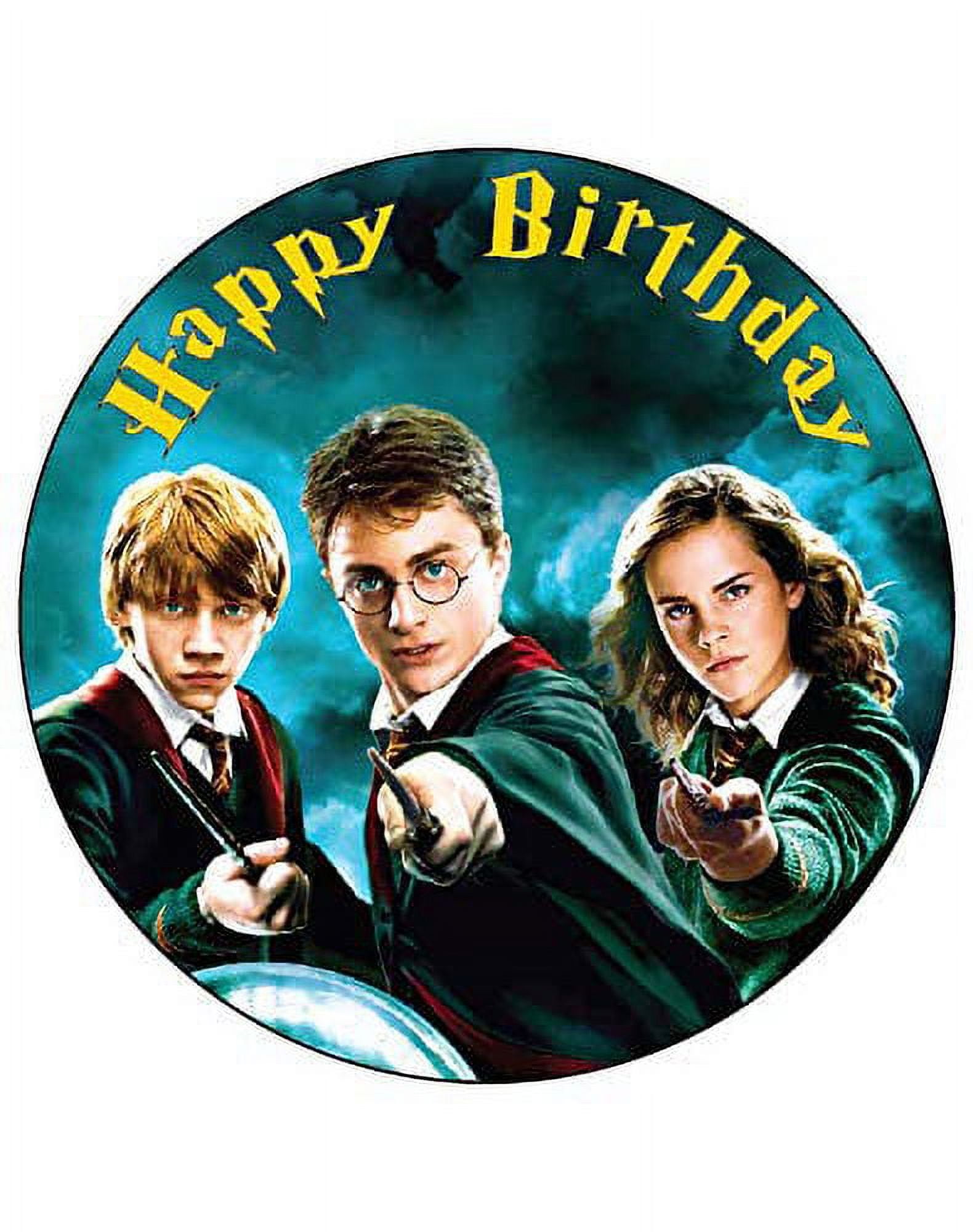 harry-potter-friends-birthday-cake-topper-8-inch-custom-edible-icing-sheet-for-bakery-cupcakes-decorations-walmart-com for Free Printable Harry Potter Cake Topper Harry Potter & Friends Birthday Cake Topper-8 Inch, Custom Edible Icing Sheet for Bakery, Cupcakes & Decorations - Walmart.com for Free Printable Harry Potter Cake Topper