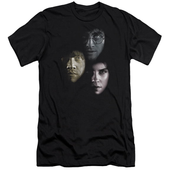 Harry Potter Hero HeadS/S S Adult 30/1 T-Shirt Black