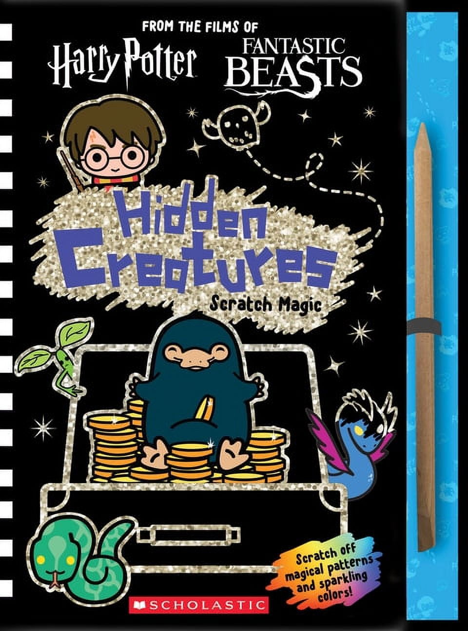 SCHOLASTIC; WARNER BROS; WARNER BROS Harry Potter: Hidden Creatures: Scratch Magic (J.K. Rowling's Wizarding World) (Other)