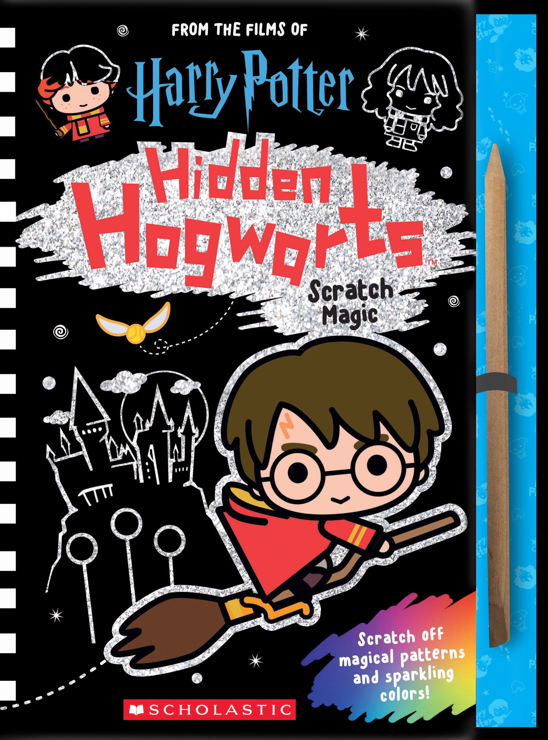 SCHOLASTIC; WARNER BROS; CAROLYN BULL Harry Potter: Hidden Hogwarts: Scratch Magic (Hardcover)