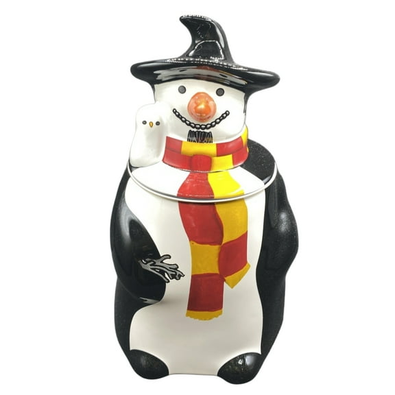 Harry Potter Hogsmeade Snowman Cookie Jar