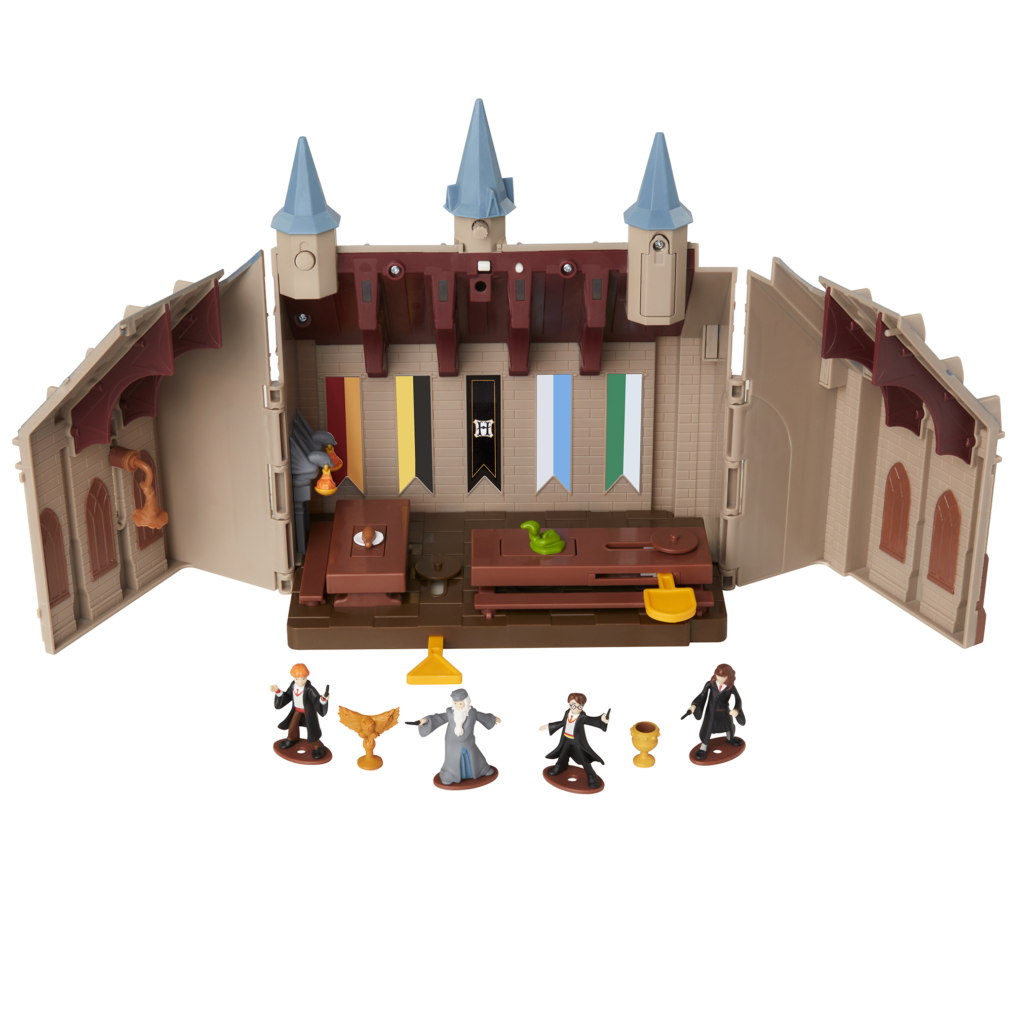 Harry Potter Hogwart's Great Hall Action Figure Set, 9 Pieces - image 1 of 2