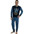 thumbnail image 1 of Harry Potter Hogwart's House Crest Tight Fit Adult Cotton Pajama Set, 1 of 5