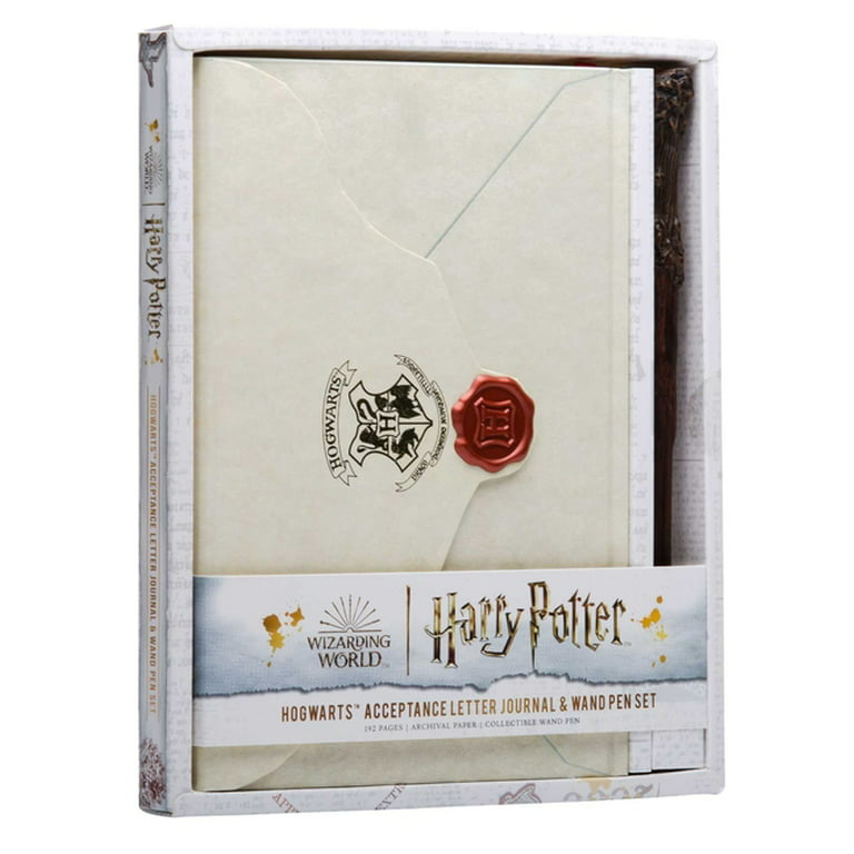  Harry Potter: Hogwarts Acceptance Letter Stationery Set:  9781647228590: Insights: Books