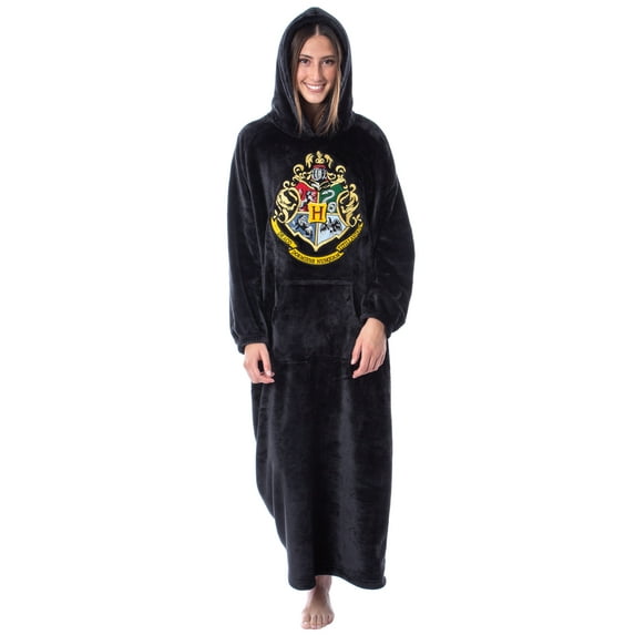 Harry Potter Hogwarts Adults Wearable Blanket Poncho Robe Mens' Womens'