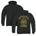 thumbnail image 1 of Harry Potter Hogwarts Alumni (Back Print) Adult Zipper Hoodie Sweatshirt Black, 1 of 3