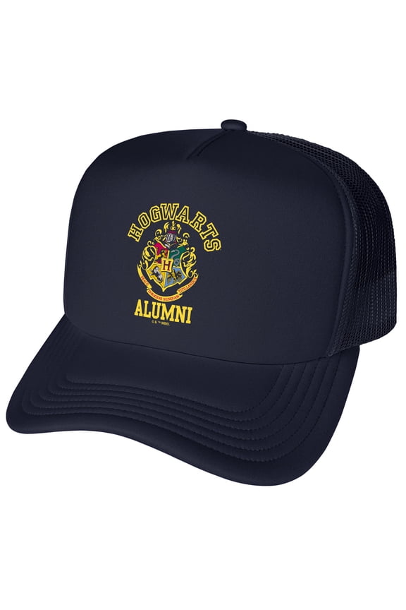 Hogwarts Alumni Crest Foam Snapback Trucker Hat - Unisex for Men and Women
