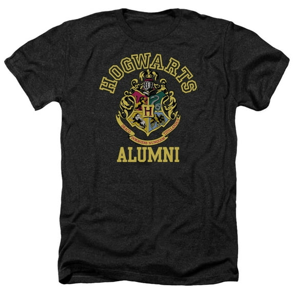 Harry Potter - Hogwarts Alumni - Heather Short Sleeve Shirt - Medium