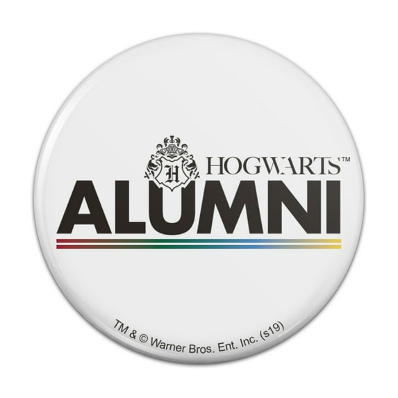 Harry Potter Hogwarts Alumni Kitchen Refrigerator Locker Button Magnet