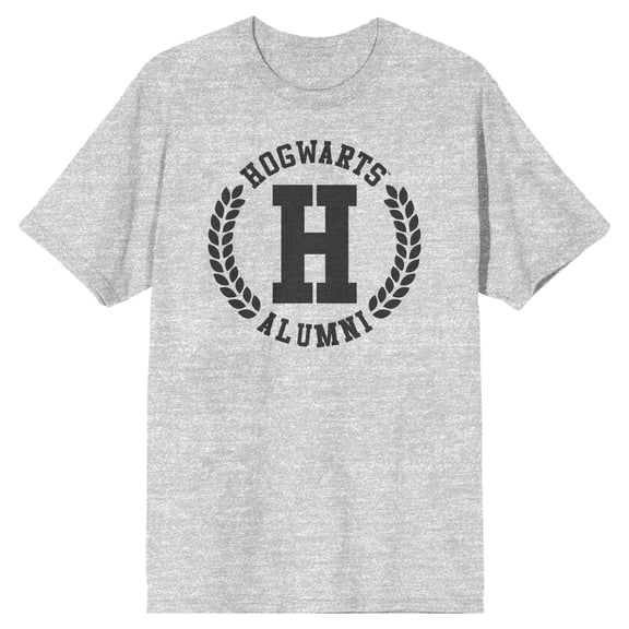 Harry Potter Hogwarts Alumni Men's Grey T-shirt-3XL