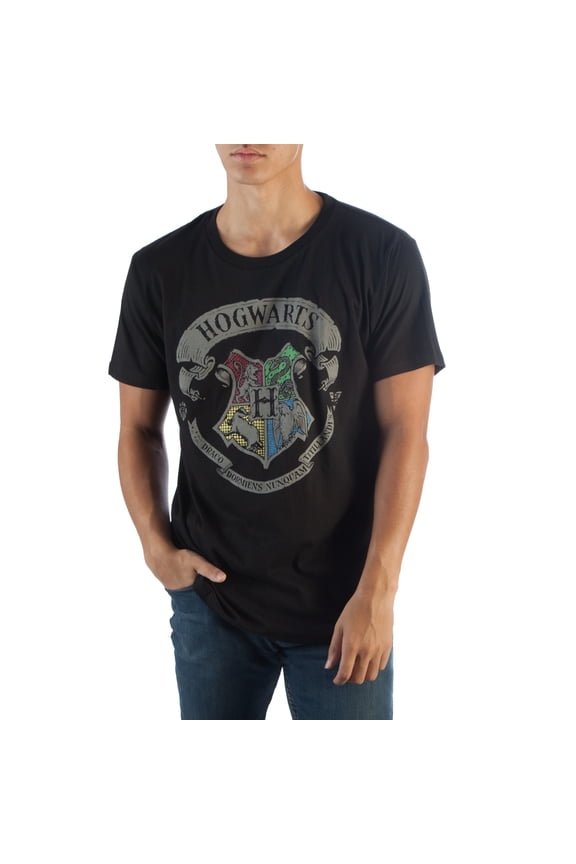 Harry Potter Hogwarts Blk T-Shirt-4XL