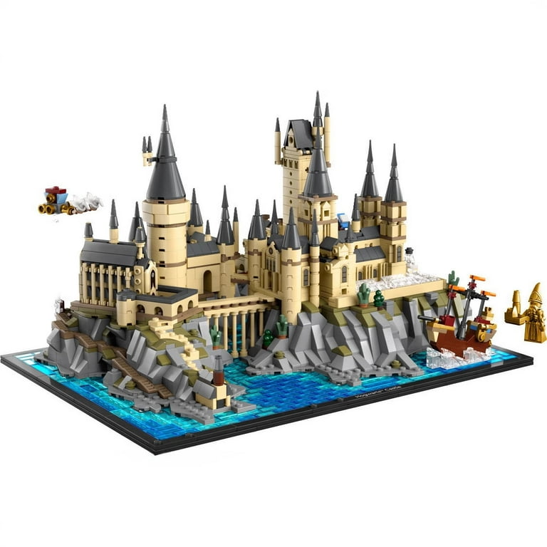 Harry Potter Hogwarts Castle and Courtyard Building Blocks Set
