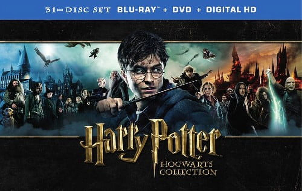 Harry Potter Hogwarts Collection (Blu-Ray + DVD) - Walmart.com