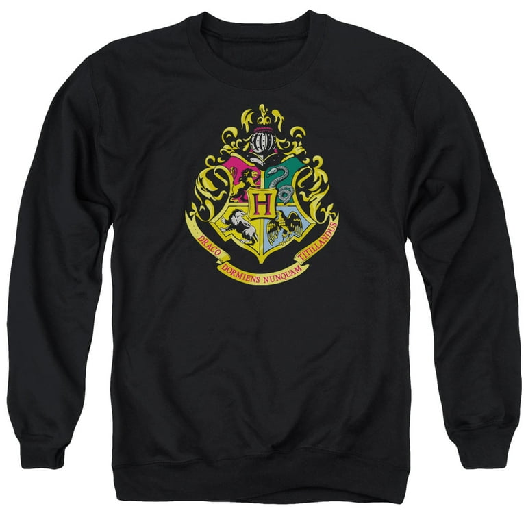 Harrypotter Xmas Crest Crewneck Sweatshirt Harry Potter Adult Harrypotter Xmas Crest Crewneck Sweatshirt Harry Potter Adult