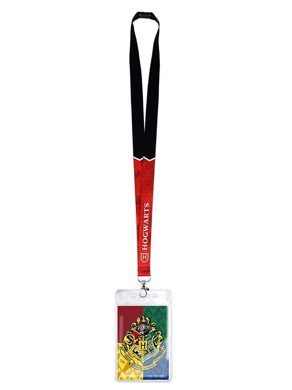 Harry Potter Hogwarts Crest ID Badge Lanyard