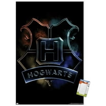 Harry Potter - Hogwarts Crest Magic Wall Poster, 14.725" x 22.375"