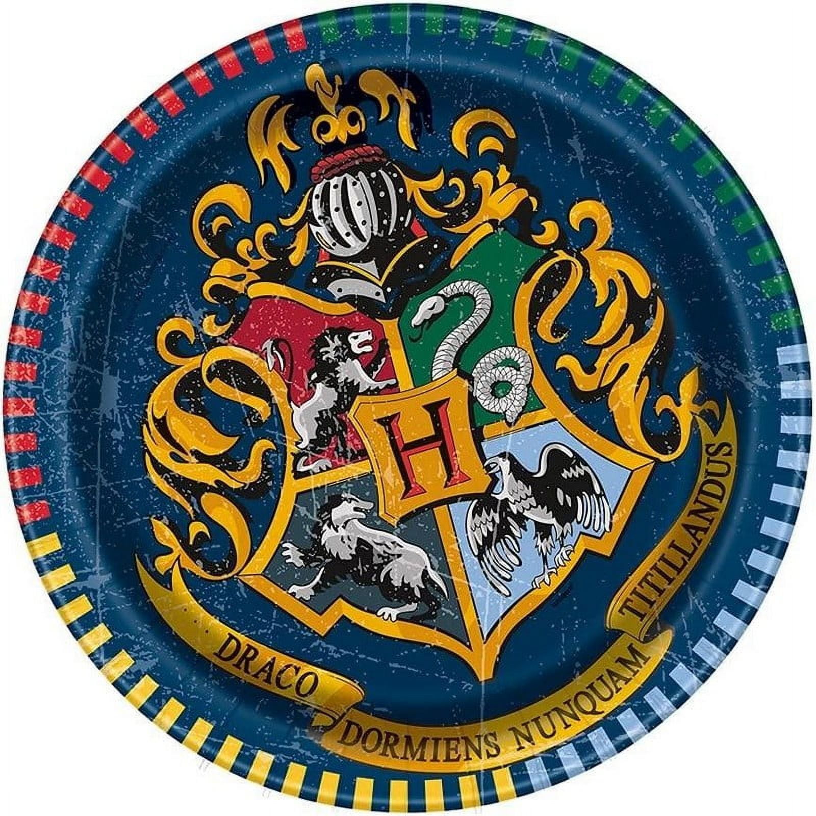 Harry Potter Hogwarts Crest Party Plates (Pack of 8) 