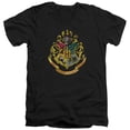 thumbnail image 1 of Harry Potter - Hogwarts Crest - Slim Fit V Neck Shirt - X-Large, 1 of 2
