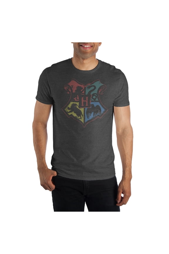 Harry Potter Hogwarts Crest T-Shirt Large
