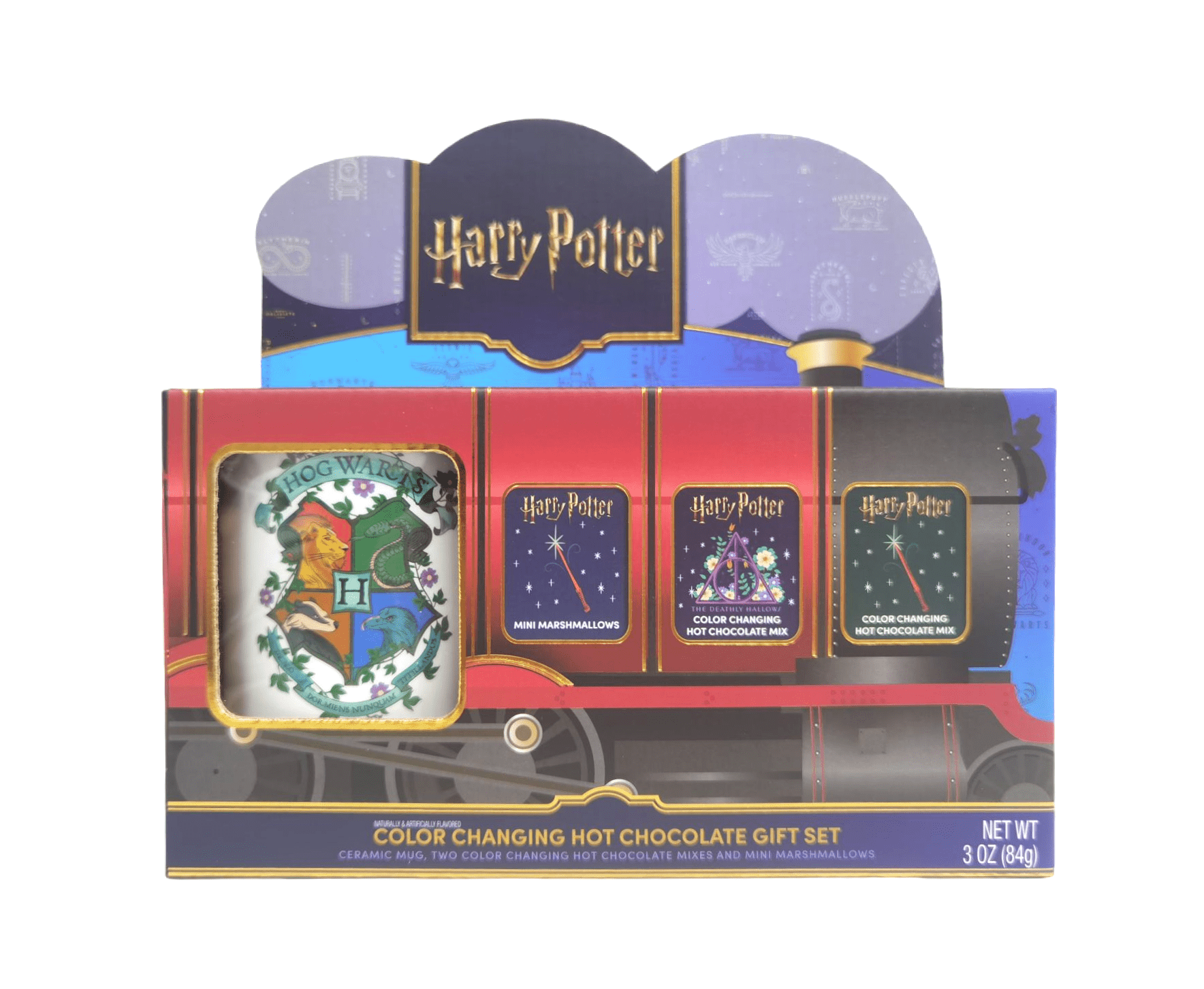 Harry Potter, Hogwarts Express Cocoa Train Mug, Holiday Gift, Food Form Solid, Size 3 oz