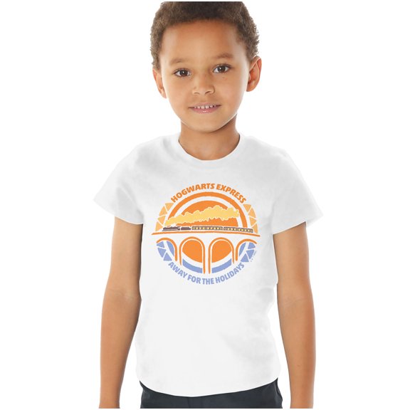 Harry Potter Hogwarts Express Kids T Shirt (2) for Toddler Boys and Girls, White