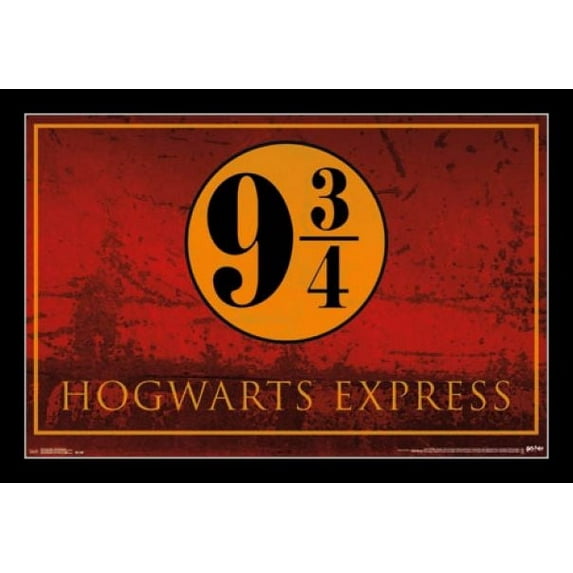 Harry Potter - Hogwarts Express Laminated & Framed Poster Print (24 x 36)