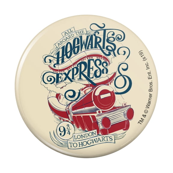 Harry Potter Hogwarts Express Pinback Button Pin