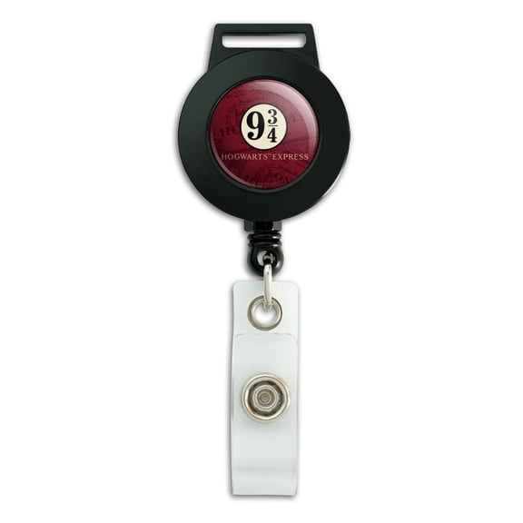 Harry Potter Hogwarts Express Tickets Lanyard Retractable Reel Badge ID Card Holder