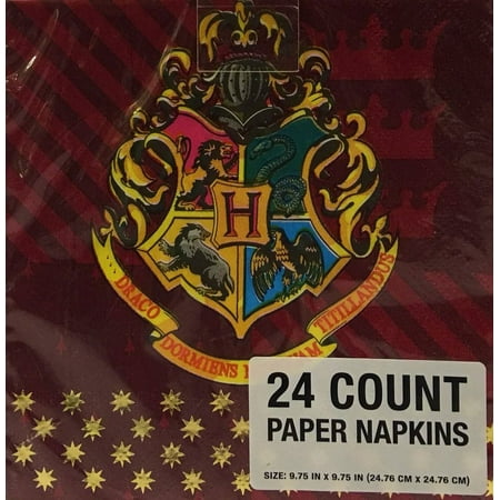 Harry Potter Hogwarts Foil Npkn 24pc